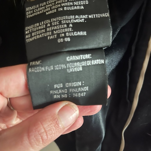 Raccoon/Cashmere Andrew Marc Peacoat - Picture 4 of 5